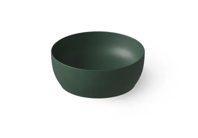 Dea Design Раковина чаша d40x14h см, Solid Surface, цвет: dark green DD9093 400 11