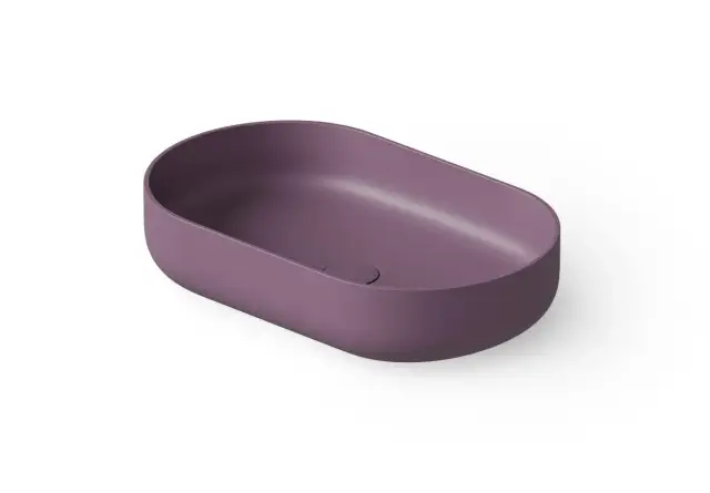 Dea Design Раковина чаша 55x34x12h см, Solid Surface, цвет: lavender DD9091 550 8