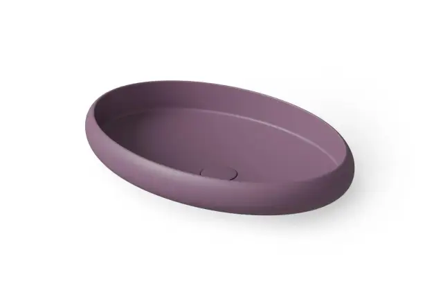 Dea Design Раковина чаша 60x40x11,2h см, Solid Surface, цвет: lavender DD9088 600 8