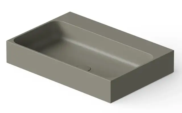 Dea Design Раковина чаша 60x41x10,5h см, Solid Surface, цвет: light grey DD9083 600 4