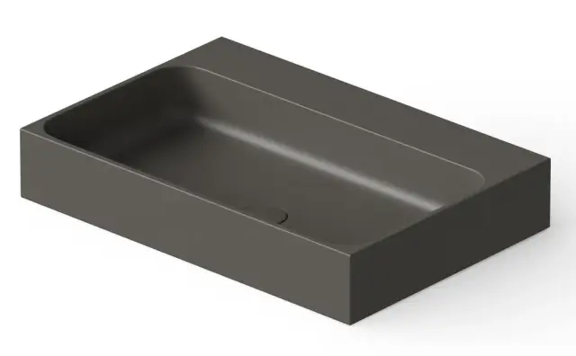 Dea Design Раковина чаша 60x41x10,5h см, Solid Surface, цвет: graphite DD9083 600 5