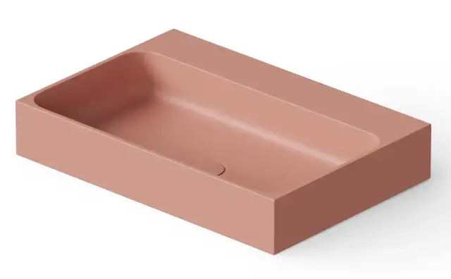 Dea Design Раковина чаша 60x41x10,5h см, Solid Surface, цвет: lotus DD9083 600 13