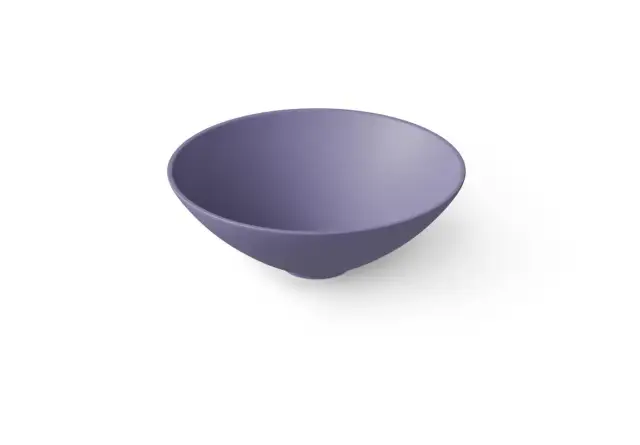 Dea Design Раковина чаша d40x14h см, Solid Surface, цвет: lilac DD9063 400 14