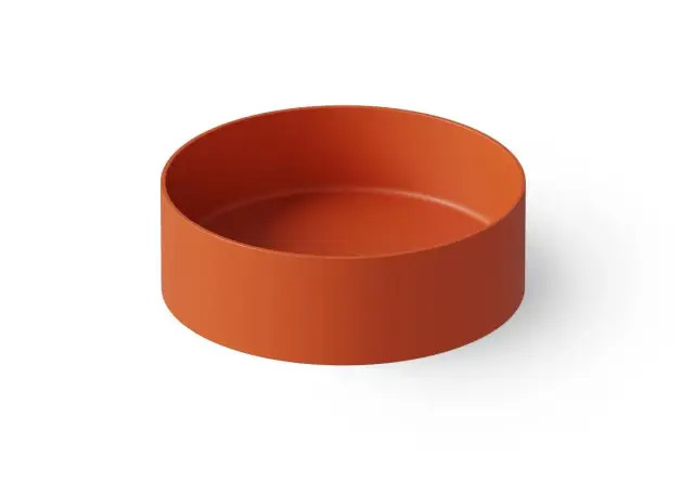 Dea Design Раковина чаша d45x14,5h см, Solid Surface, цвет: orange DD9061 450 7