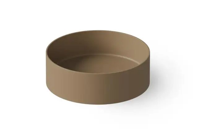 Dea Design Раковина чаша d45x14,5h см, Solid Surface, цвет: light camel DD9061 450 2