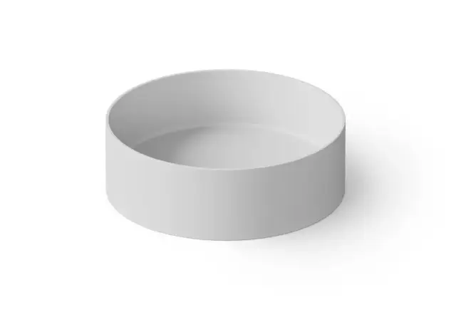 Dea Design Раковина чаша d42x13h см, Solid Surface, цвет: white DD9061 420 18