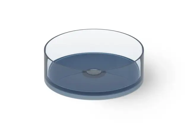 Dea Design Раковина чаша d30x14h см, Glasstech, цвет: royal blue DD9061 300 R7