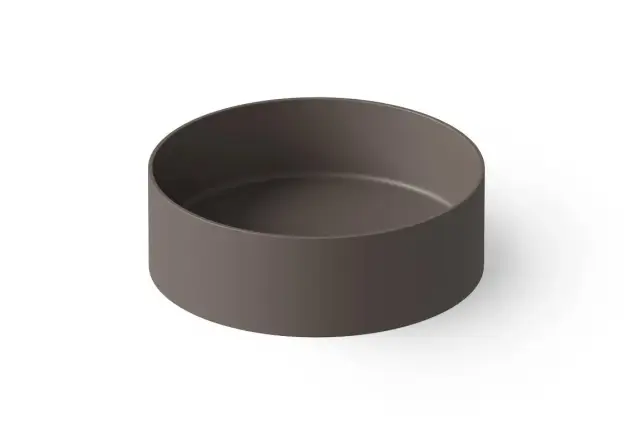 Dea Design Раковина чаша d30x14h см, Solid Surface, цвет: grey brown DD9061 300 6