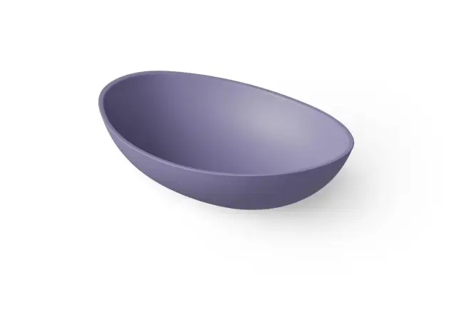 Dea Design Раковина чаша 42x34x15h см, Solid Surface, цвет: lilac DD9039 420 14