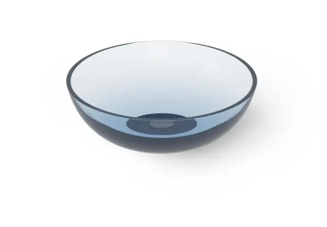 Dea Design Раковина чаша d40x14h см, Glasstech, цвет: royal blue DD9038 400 R7