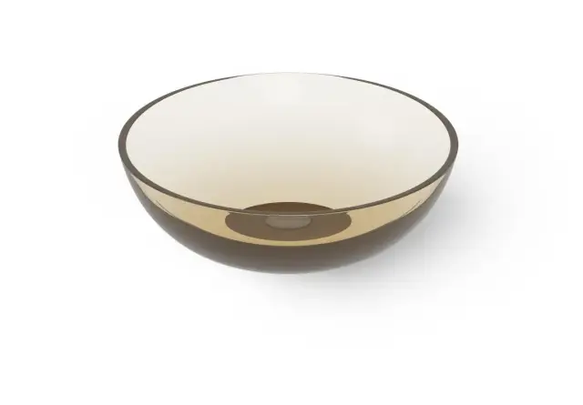 Dea Design Раковина чаша d40x14h см, Glasstech, цвет: classic green DD9038 400 R6