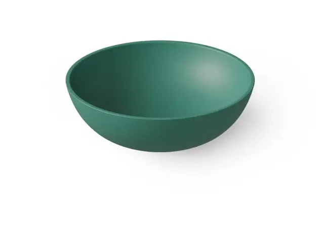 Dea Design Раковина чаша d40x14h см, Solid Surface, цвет: green DD9038 400 10