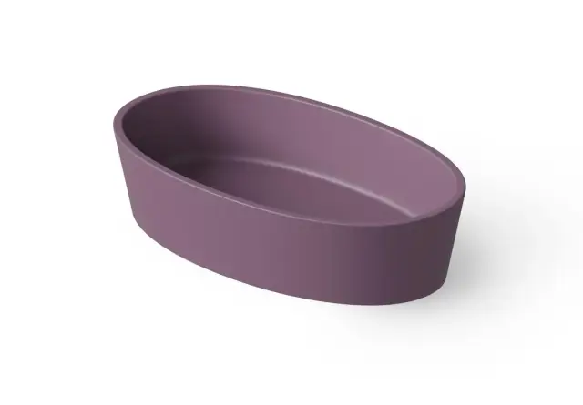 Dea Design Раковина чаша 60x35x14h см, Solid Surface, цвет: lavender DD9036 600 8
