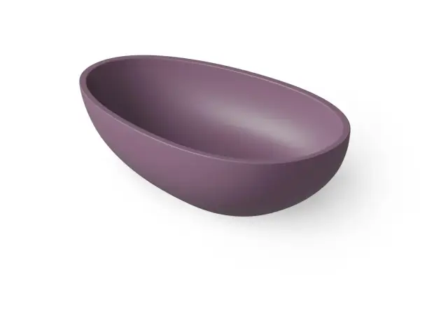 Dea Design Раковина чаша 60x36x15,8h см, Solid Surface, цвет: lavender DD9035 600 8