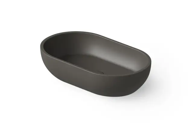 Dea Design Раковина чаша 55x32x13h см, Solid Surface, цвет: graphite DD9033 550 5