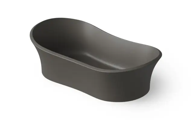 Dea Design Раковина чаша 66x34,5x19h см, Solid Surface, цвет: graphite DD9024 660 5