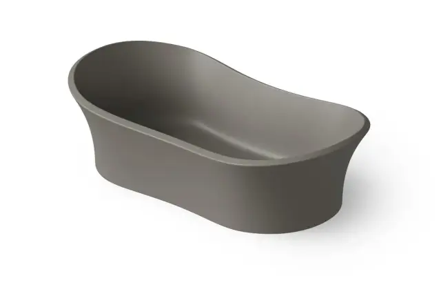 Dea Design Раковина чаша 66x34,5x19h см, Solid Surface, цвет: grey DD9024 660 3