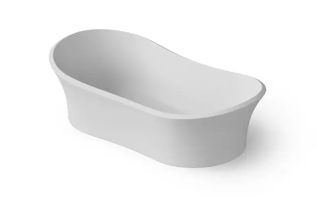 Dea Design Раковина чаша 66x34,5x19h см, Solid Surface, цвет: white DD9024 660 18