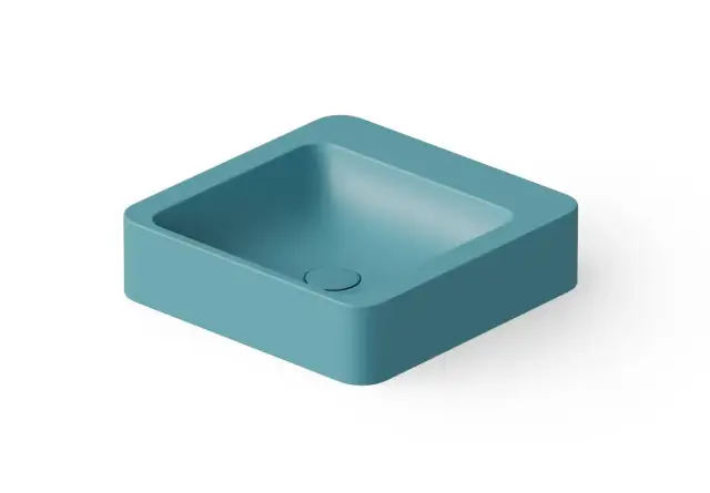 Dea Design Раковина чаша 41x41x10,5h см, Solid Surface, цвет: wave DD9011 410 15