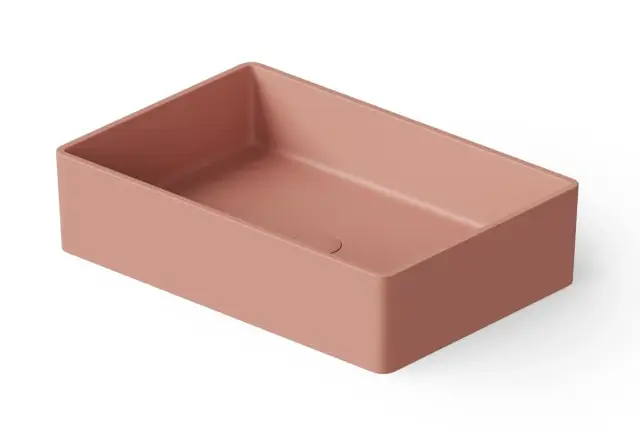 Dea Design Раковина чаша 60x40x14,5h см, Solid Surface, цвет: lotus DD9009 600 13