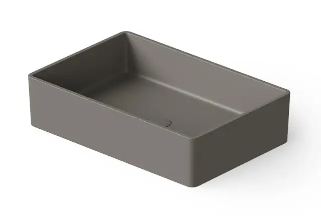 Dea Design Раковина чаша 60x40x14,5h см, Solid Surface, цвет: grey DD9009 600 3