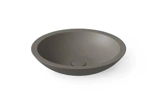 Dea Design Раковина чаша d51,5x10,5h см, Solid Surface, цвет: grey DD9004 515 3