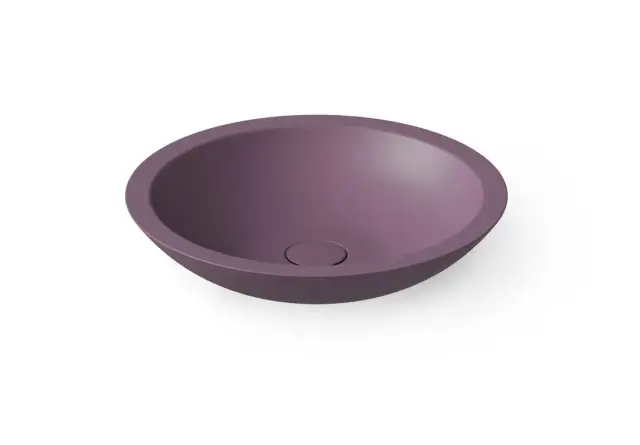 Dea Design Раковина чаша d51,5x10,5h см, Solid Surface, цвет: lavender DD9004 515 8