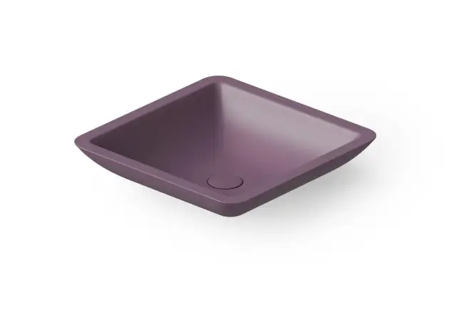 Dea Design Раковина чаша 42,5x42,5x10,5h см, Solid Surface, цвет: lavender DD9003 425 8