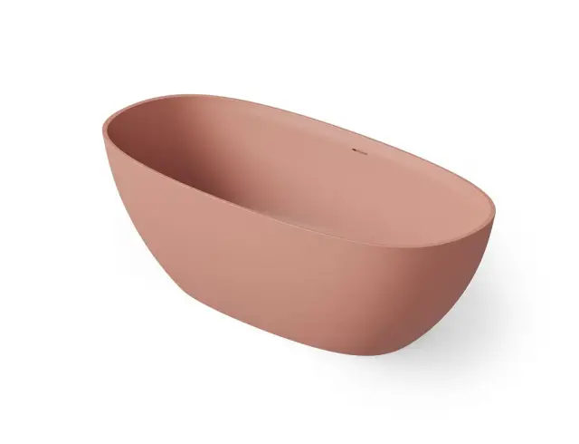 Dea Design Edge Ванна из Solid Surface отдельностоящая 140x72 см, цвет: lotus DD8928 1400 13