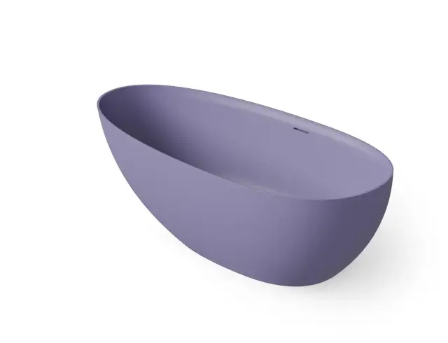 Dea Design Edge Ванна из Solid Surface отдельностоящая 140x76 см, цвет: lilac DD8908 1400 14