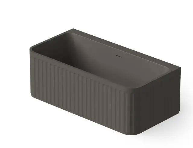 Dea Design Stripes Ванна из Solid Surface отдельностоящая 160x80 см, цвет: graphite DD8805 1600 5