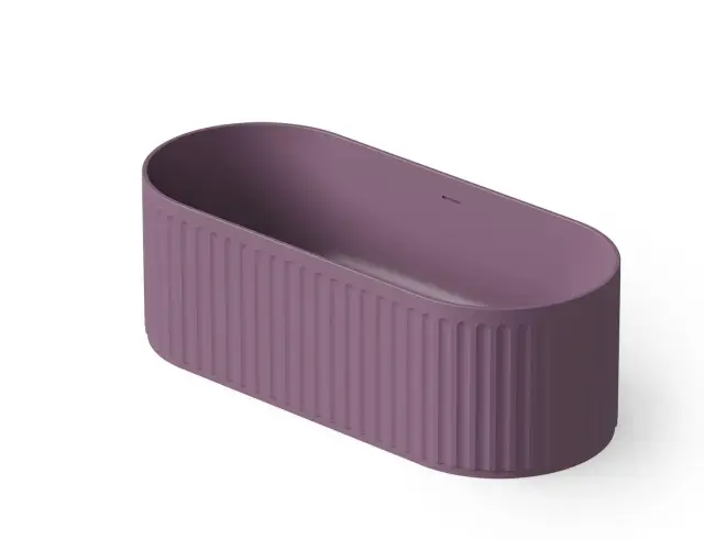 Dea Design Stripes Ванна из Solid Surface отдельностоящая 170x72 см, цвет: lavender DD8804 1700 8