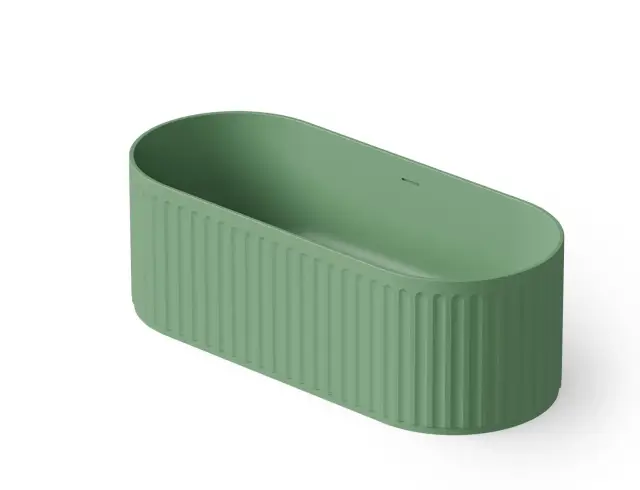 Dea Design Stripes Ванна из Solid Surface отдельностоящая 170x72 см, цвет: mint DD8804 1700 12