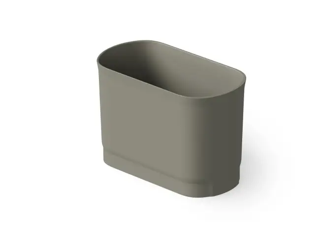Dea Design Single Ванна из Solid Surface отдельностоящая 110x58 см, цвет: light grey DD8701 1100 4