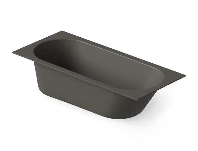 Dea Design Ease Ванна из Solid Surface, встраиваемая 170x75 см, цвет: graphite DD8676 1700 5
