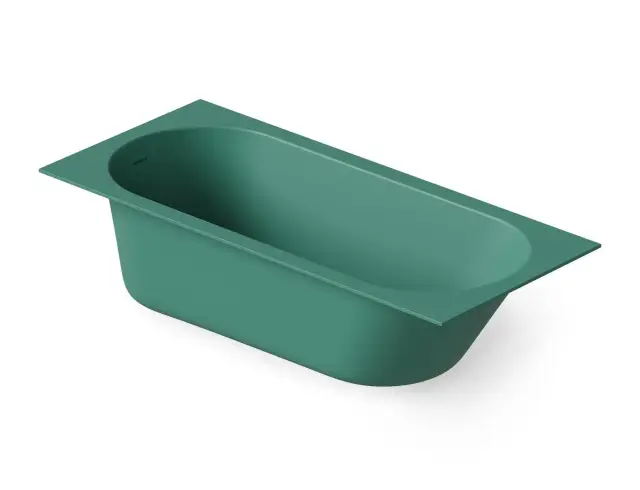 Dea Design Ease Ванна из Solid Surface, встраиваемая 180x80 см, цвет: green DD8676 1800 10
