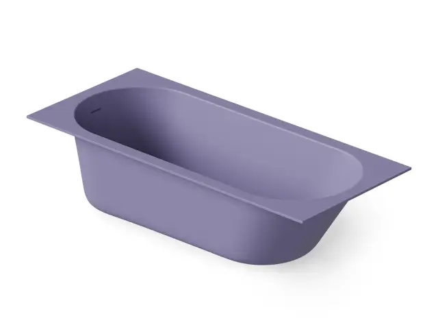 Dea Design Ease Ванна из Solid Surface, встраиваемая 170x75 см, цвет: lilac DD8676 1700 14