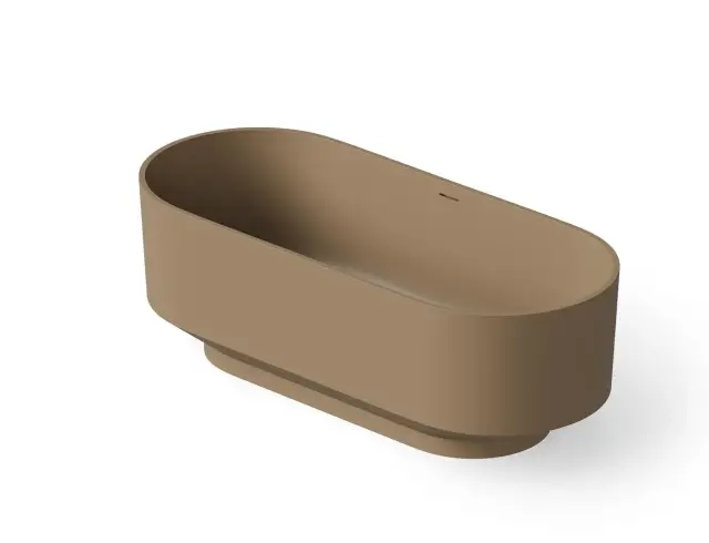 Dea Design Shadow Ванна из Solid Surface отдельностоящая 170x72 см, цвет: light camel DD8675 1700 2