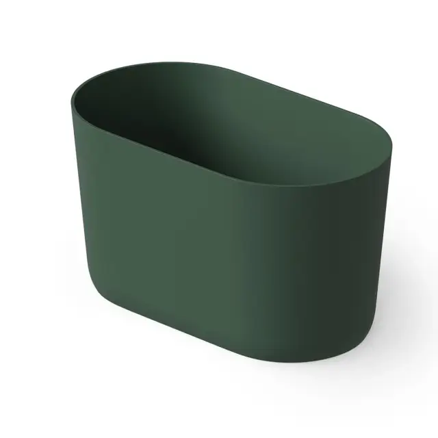 Dea Design Single Ванна из Solid Surface отдельностоящая 135x75 см, цвет: dark green DD8673 1350 11