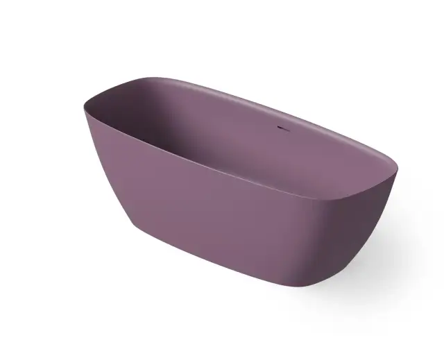 Dea Design Edge Ванна из Solid Surface отдельностоящая 170x72 см, цвет: lavender DD8671 1700 8