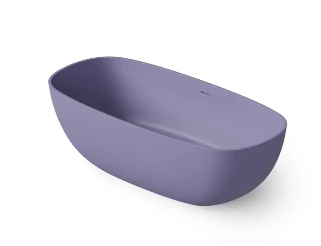Dea Design Modern Ванна из Solid Surface отдельностоящая 180x85 см, цвет: lilac DD8666 1800 14