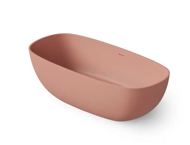 Dea Design Modern Ванна из Solid Surface отдельностоящая 150x76 см, цвет: lotus DD8666 1620 13