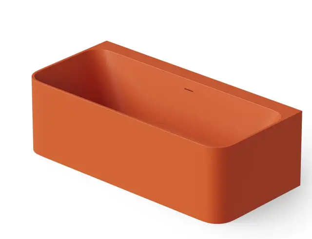 Dea Design Modern Ванна из Solid Surface отдельностоящая 180x80 см, цвет: orange DD8665 1800 7