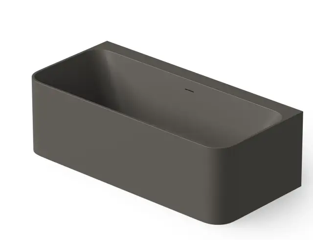 Dea Design Modern Ванна из Solid Surface отдельностоящая 170x80 см, цвет: graphite DD8665 1700 5