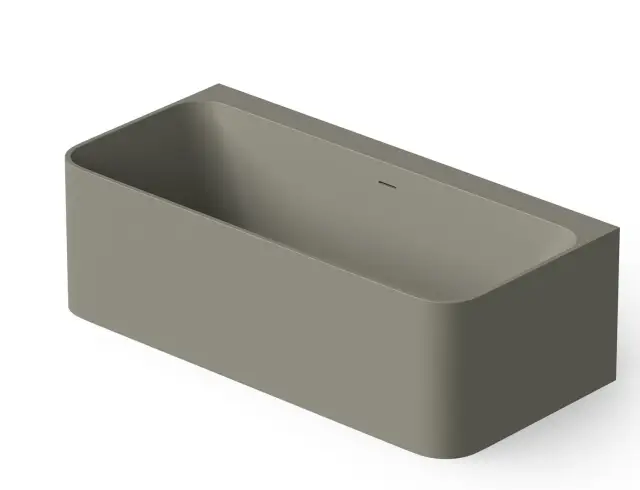 Dea Design Modern Ванна из Solid Surface отдельностоящая 170x80 см, цвет: light grey DD8665 1700 4