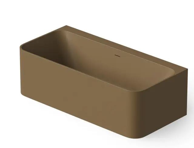 Dea Design Modern Ванна из Solid Surface отдельностоящая 170x80 см, цвет: dark camel DD8665 1700 1