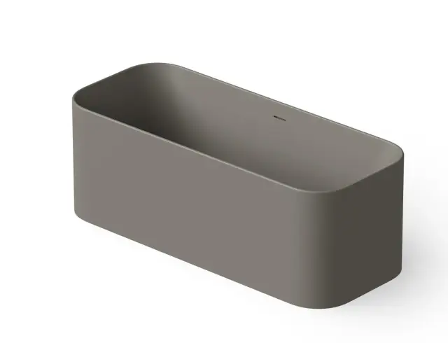 Dea Design Soul Ванна из Solid Surface отдельностоящая 170x70 см, цвет: grey DD8658 1700 3