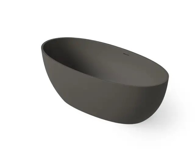 Dea Design Nature Ванна из Solid Surface отдельностоящая 170x80 см, цвет: graphite DD8647 1700 5