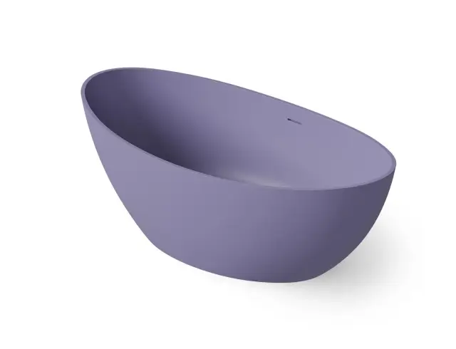 Dea Design Elegant Ванна из Solid Surface отдельностоящая 180x90 см, цвет: lilac DD8643 1800 14