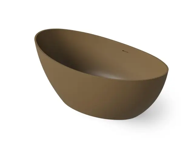 Dea Design Elegant Ванна из Solid Surface отдельностоящая 180x90 см, цвет: dark camel DD8643 1800 1